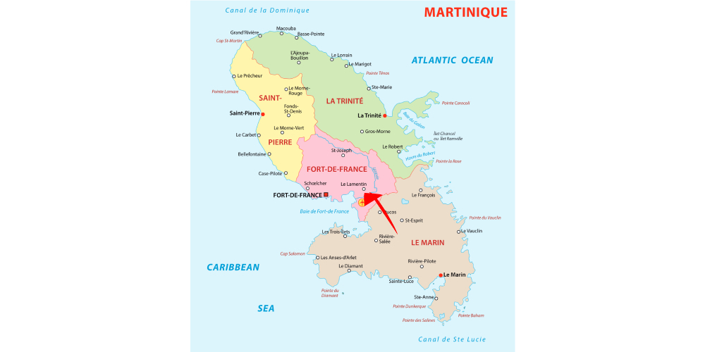 location voiture martinique lamentin localisation